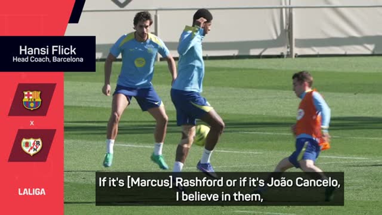 Rashford's Barca future to be discussed at end of season - Flick