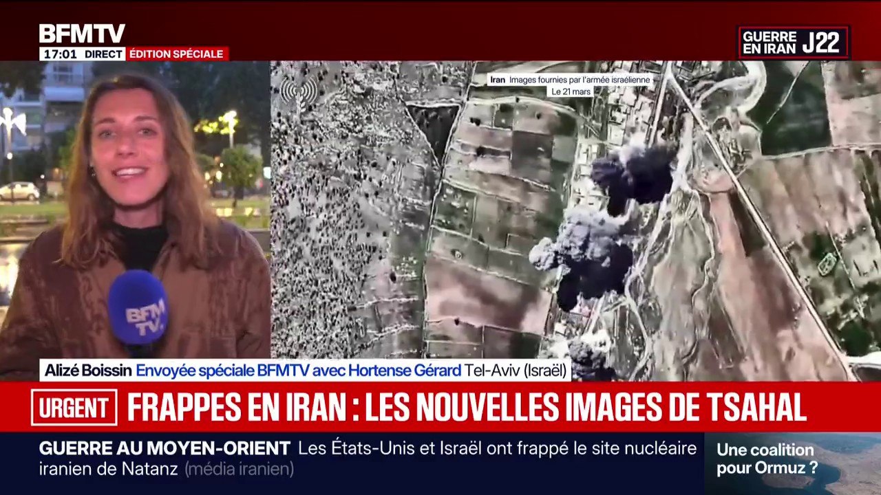 L'armée israélienne diffuse des images de frappes menées sur des sites de missiles balistiques en Iran