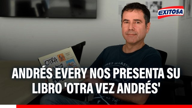 Andrés Every nos presenta su libro 'Otra vez Andrés' y confiesa: El humor es un misterio