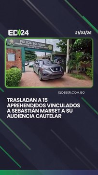 Trasladan a 15 aprehendidos vinculados a Marset a su audiencia cautelar