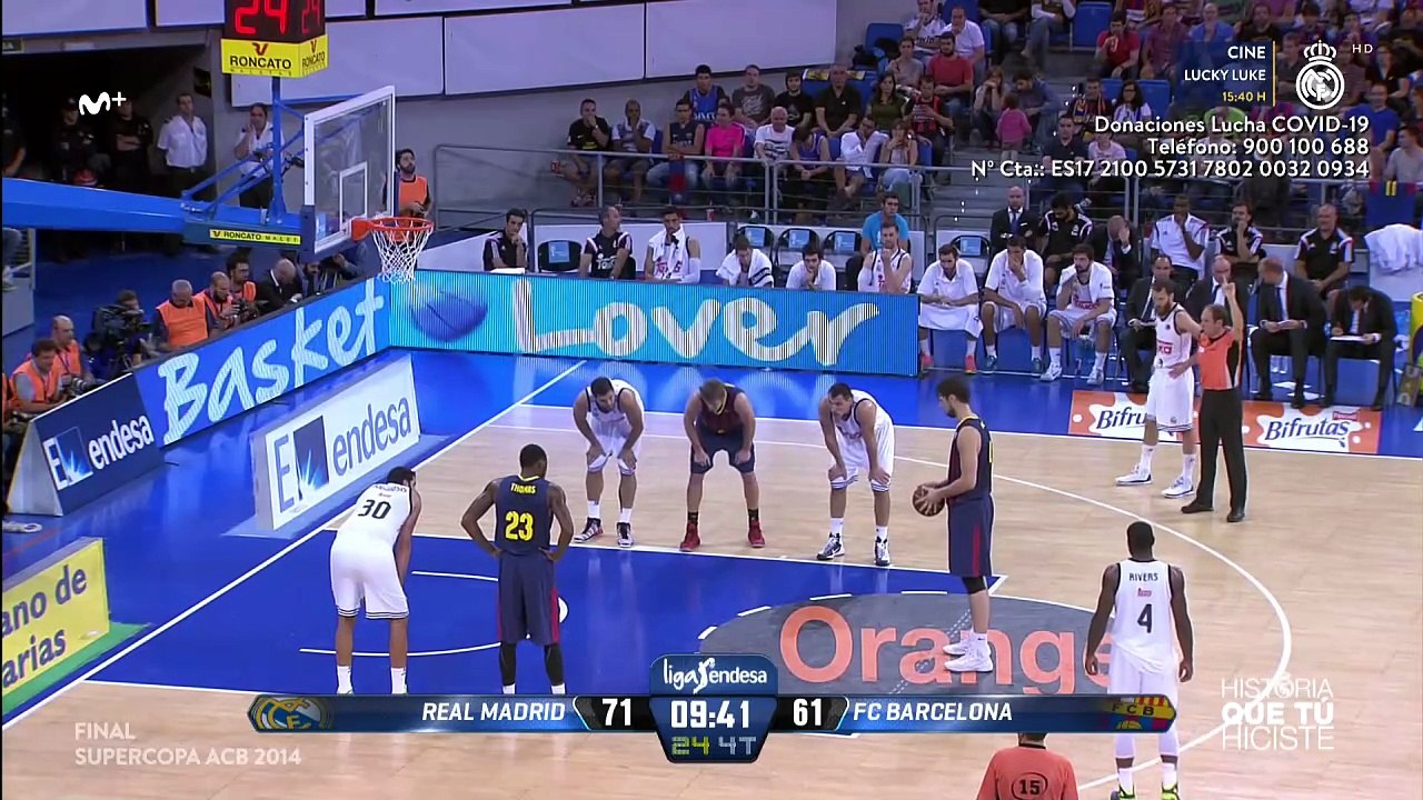 Real Madrid de Baloncesto Supercopa ACB 2014 Oporto vs Real Madrid