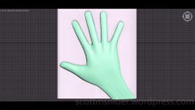 Treliving: 3DS MAX Practice Polygon Modeling Hand Model Video #19 (03-21-2026)