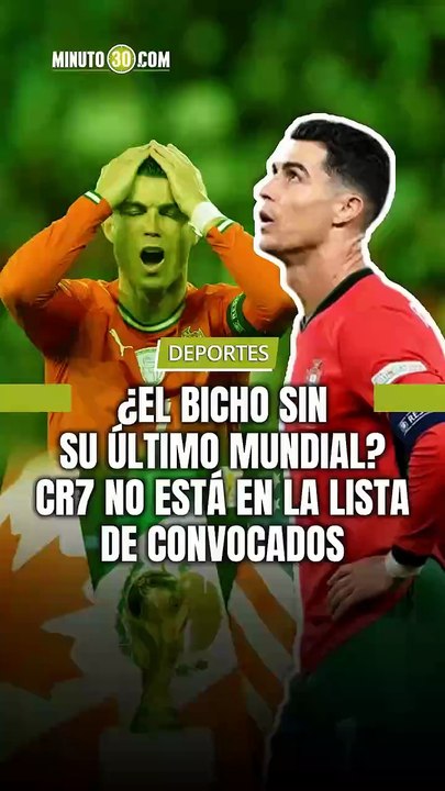 ¿Veremos a Cristiano Ronaldo en el Mundial 2026? La lista de convocados de Portugal dejó al mundo frío: ¡CR7 no aparece!.