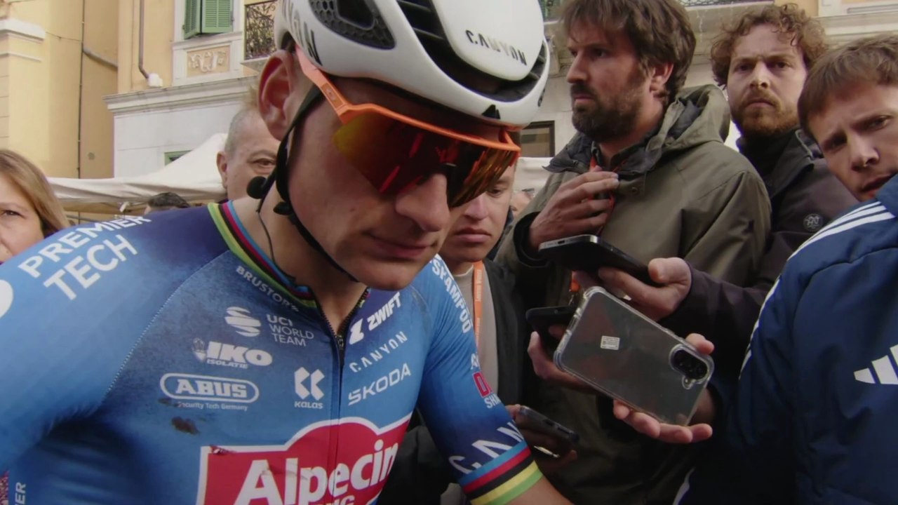 Milan-San Remo 2026 - Mathieu van der Poel : "Tadej Pogacar était vraiment très fort..."