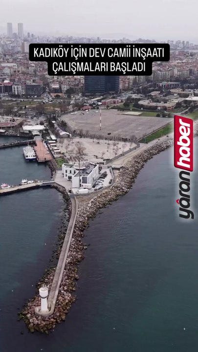 Kadıköy’e Dev Cami İçin Çalışmalar Başladı