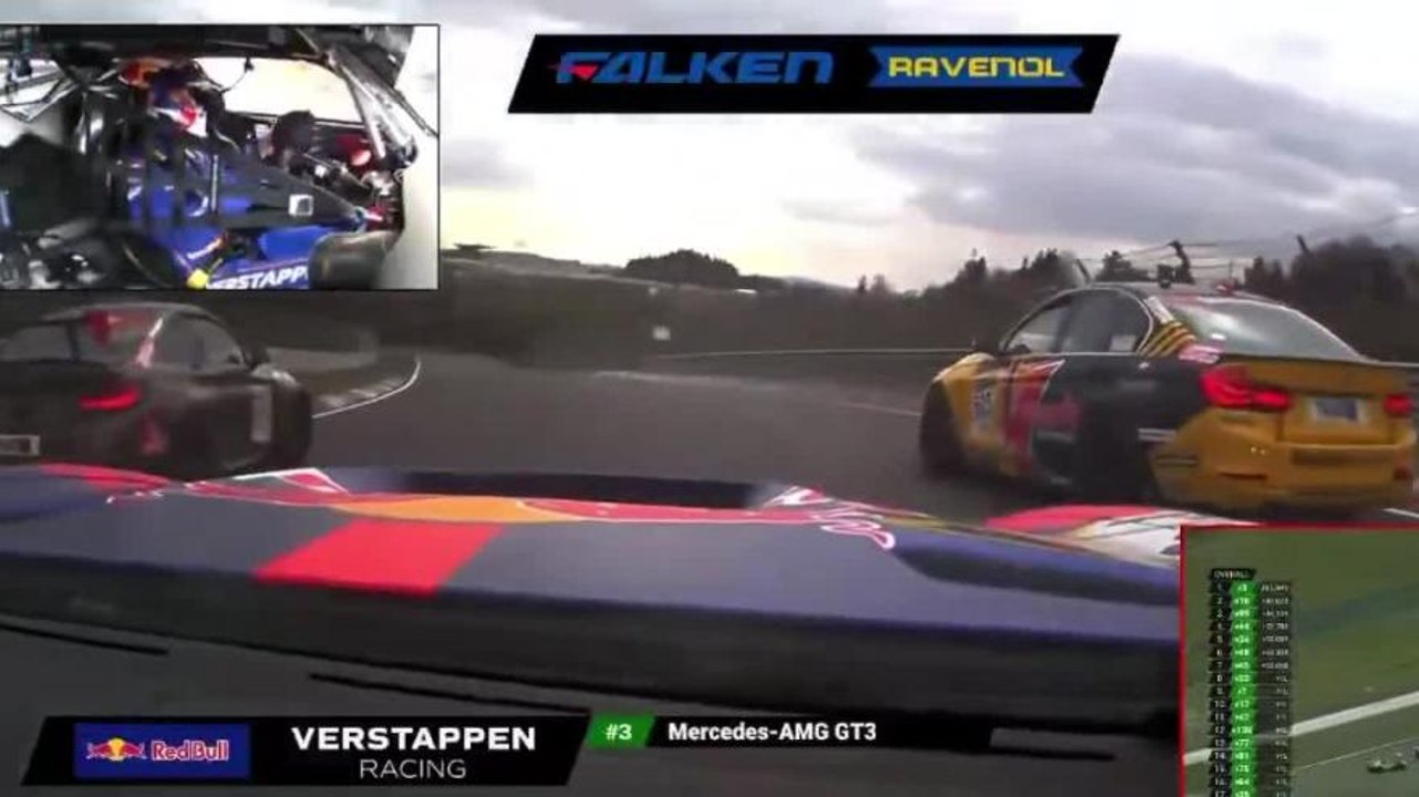 Verstappen, sorpasso impossibile e trionfo al Nurburgring… con la Mercedes!