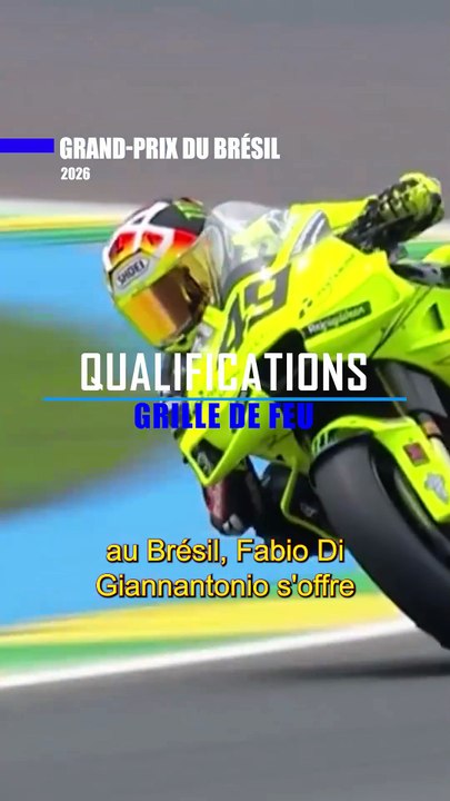 Grand-Pix du Brésil 2026 | Qualifications #MotoGP #Bresil #Goiania #Qualifications