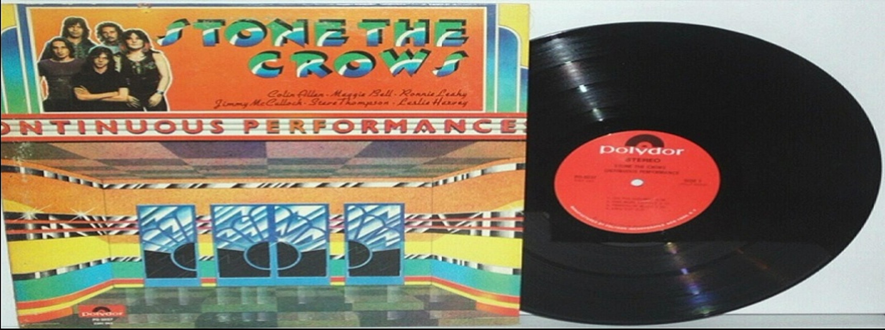 Stone The Crows - Ontinuous Performance (1972 uk, hard blues rock