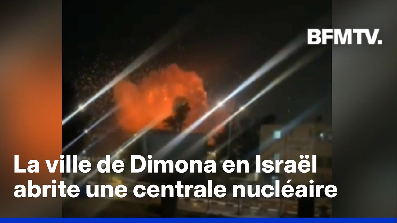 Centrale nucléaire à Dimona en Israël visée par une frappe iranienne : voici ce que l'on sait