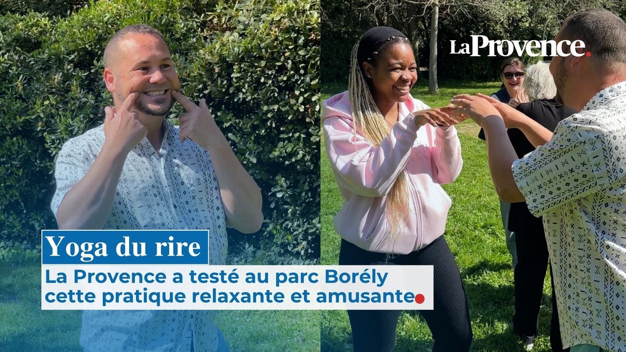La Provence a testé pour vous le Yoga du Rire au parc Borély à Marseille