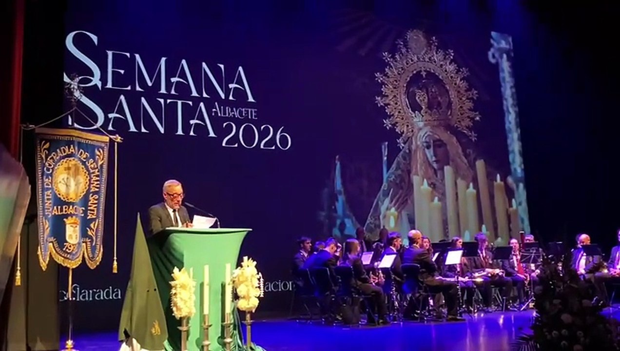 Goyo González, pregonero de la Semana Santa 2026