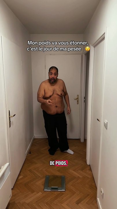 Mon poids va vous étonner, c'est le jour de ma pesée 😲 #motivation #pertedepoids #transformation #nouvellevie #courage