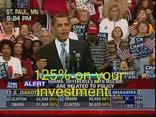 Barack Obama Democratic nominee speech part 2