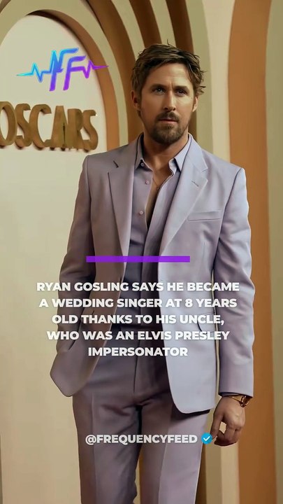 Ryan Gosling Says He Became a Wedding Singer at 8 Years Old Thanks to His Uncle, Who Was an Elvis Presley Impersonator