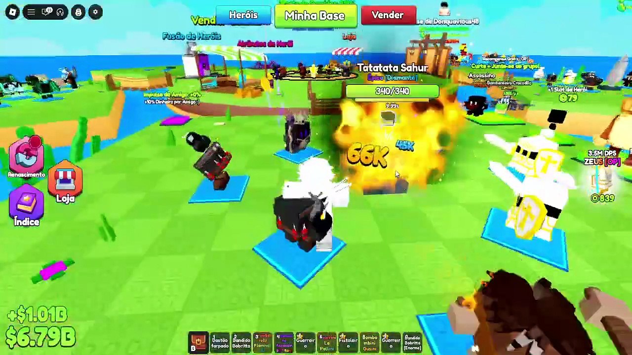 I FOUGHT THE STRONGEST BOSS WITH MAX HEROES 😳(Brainrot Heroes 🏹)