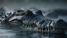 Crocodile Attack Stopped by Herd