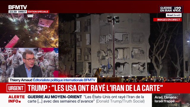 Guerre au Moyen-Orient : Les États-Unis ont rayé l'Iran de la carte , affirme Donald Trump sur son réseau social