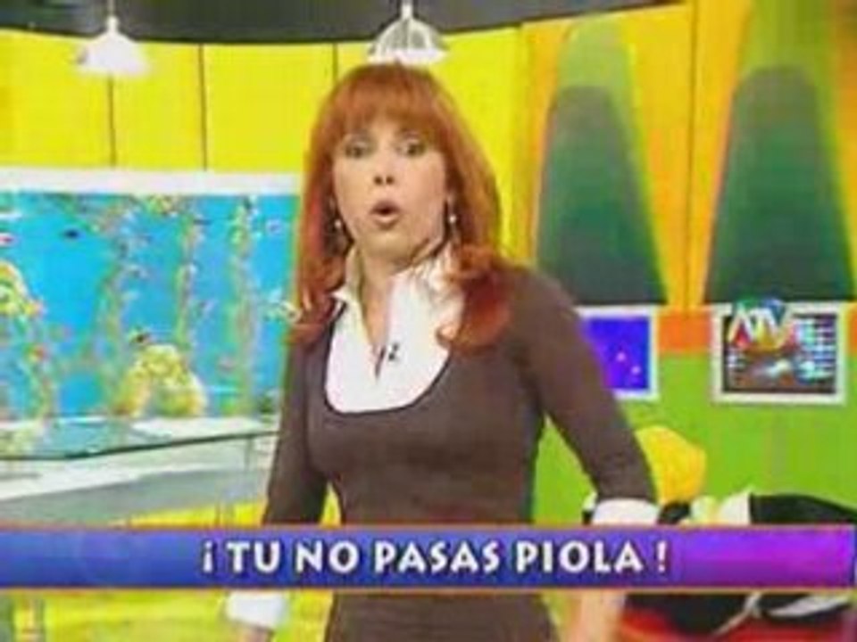 Magaly vuelve a criticar a Gisela (Magaly TeVe 02-06-08)