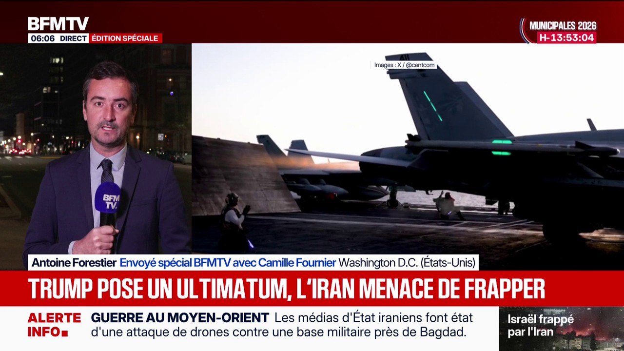 Donald Trump menace d'anéantir les centrales électriques de l'Iran si Ormuz n'est pas rouvert d'ici 48 heures