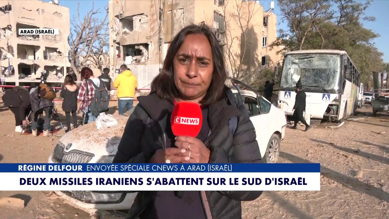 Deux missiles iraniens se sont abattus sur le sud d'Israël