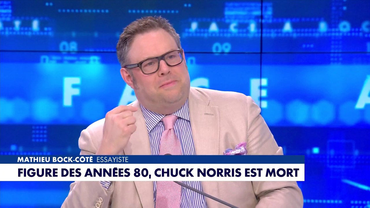 L'édito de Mathieu Bock-Côté : «Figure des années 80, Chuck Norris est mort»