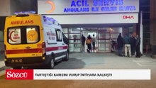 Tartıştığı karısını vurup intihara kalkıştı