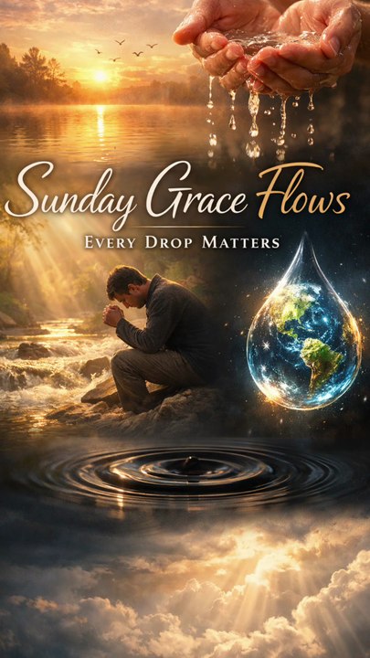 💧 John 4:14 • Living Water | Daily Faith Inspiration