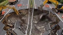 How Engineers Fix a Massive Highway Collapse 😱 (Full Process)