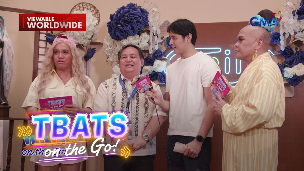 TBATS On The Go: Jeric Gonzales may pa-'Trivia On The Go' sa mga taga-Taytay, Rizal!