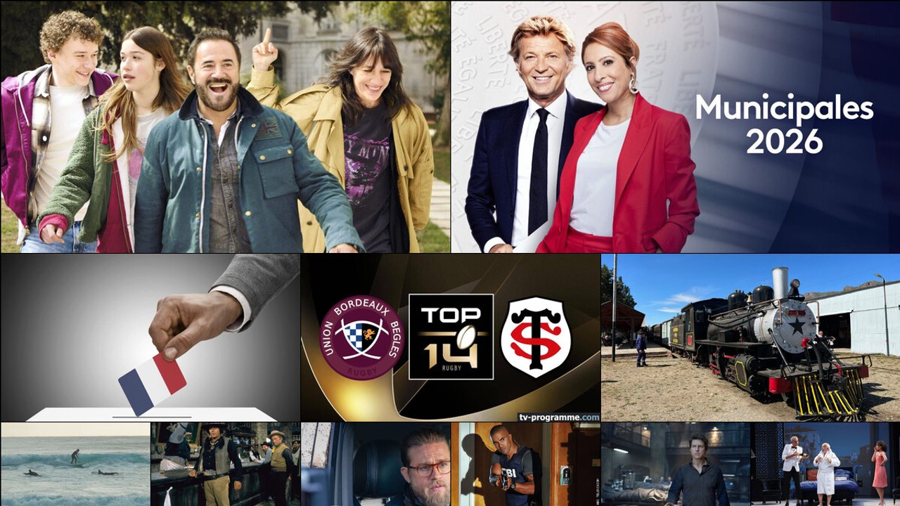 Programme TV soirée du Dimanche 22 mars 2026