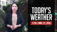 Today's Weather, 5 P.M. | Mar. 22, 2026