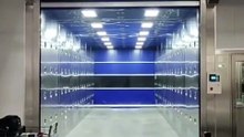 What are the key features to look for when buying high speed doors for a warehouse?