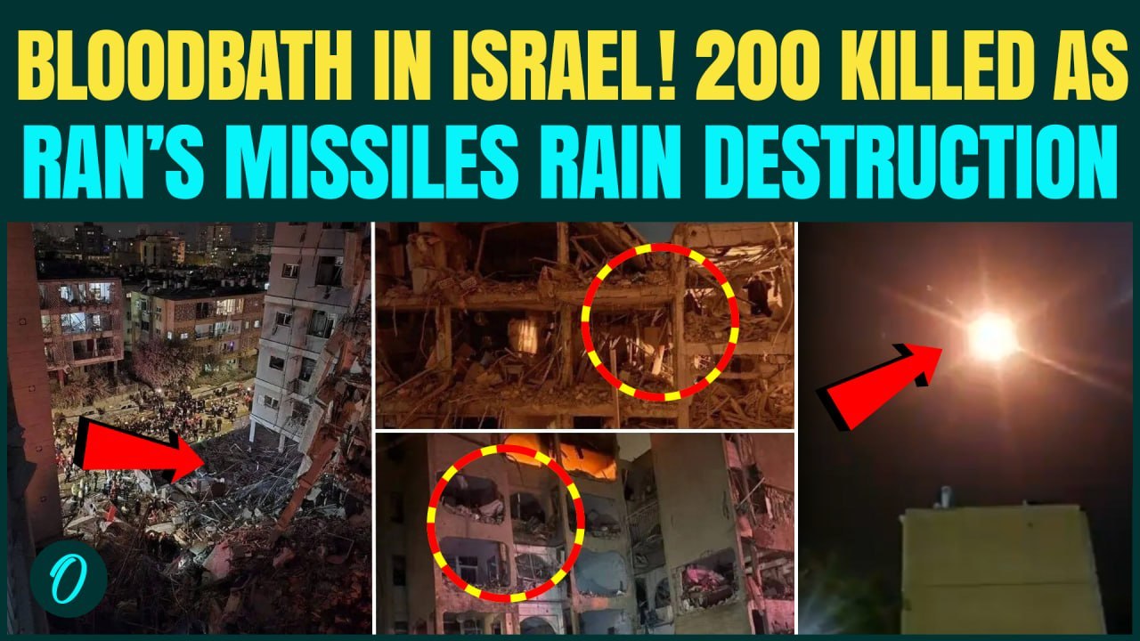 Iran KILLS 200 Israelis in CHILLING Dimona, Arad Attack- 2 Iranian Missiles CRUSH Israel’s Iron Dome