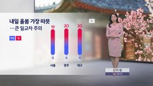 [날씨] 내일 올봄 가장 따뜻...큰 일교차 주의 / YTN