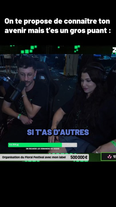 Nan mais j'ai le sens des priorités vous voyez......