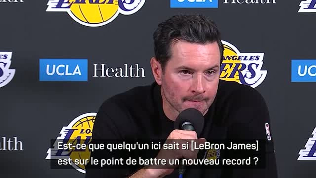 Lakers - LeBron James bat un nouveau record, Redick parle d’une carrière “incroyable”