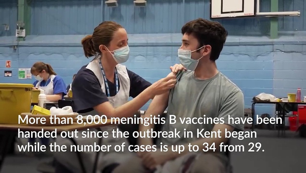 More than 8,000 meningitis vaccines handed out in Kent as queues improve over weekend