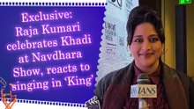Exclusive: Raja Kumari celebrates Khadi at Navdhara Show, reacts to singing in ‘King’