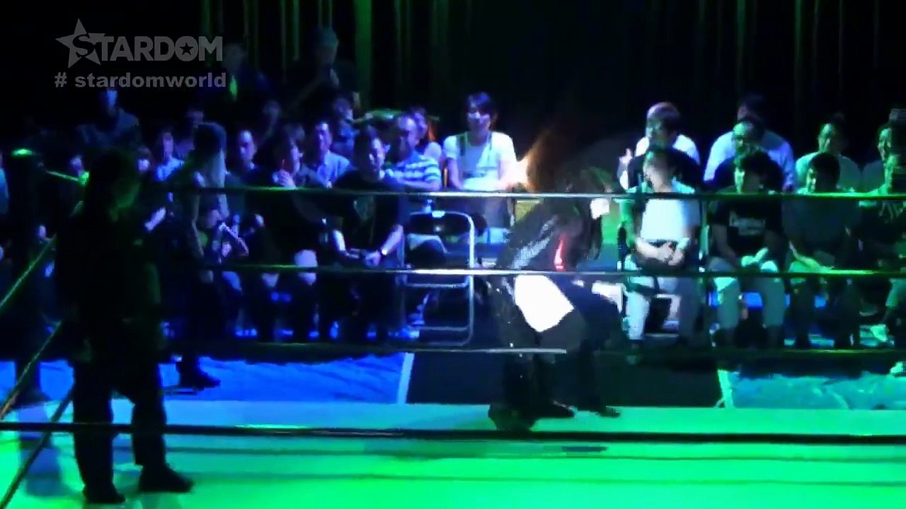 2018.07.29 Stardom - Dust & Stephanie Vaquer vs Oedo Tai (Hazuki & Natsu Sumire) vs. Queen's Quest (Konami & Momo Watanabe)