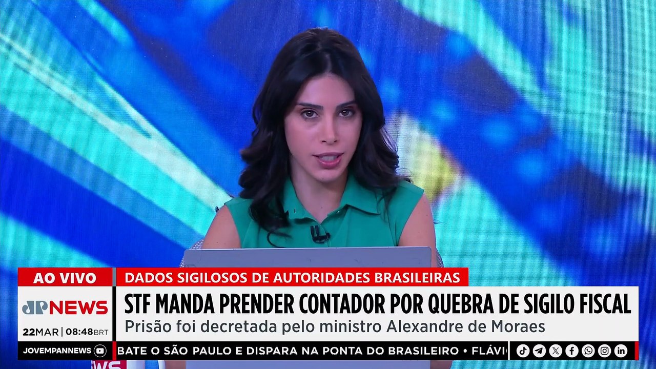 Moraes manda prender contador suspeito de vazar dados de autoridades