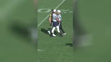 Tom Brady gets chippy with Logan Paul during Flag Football Classic