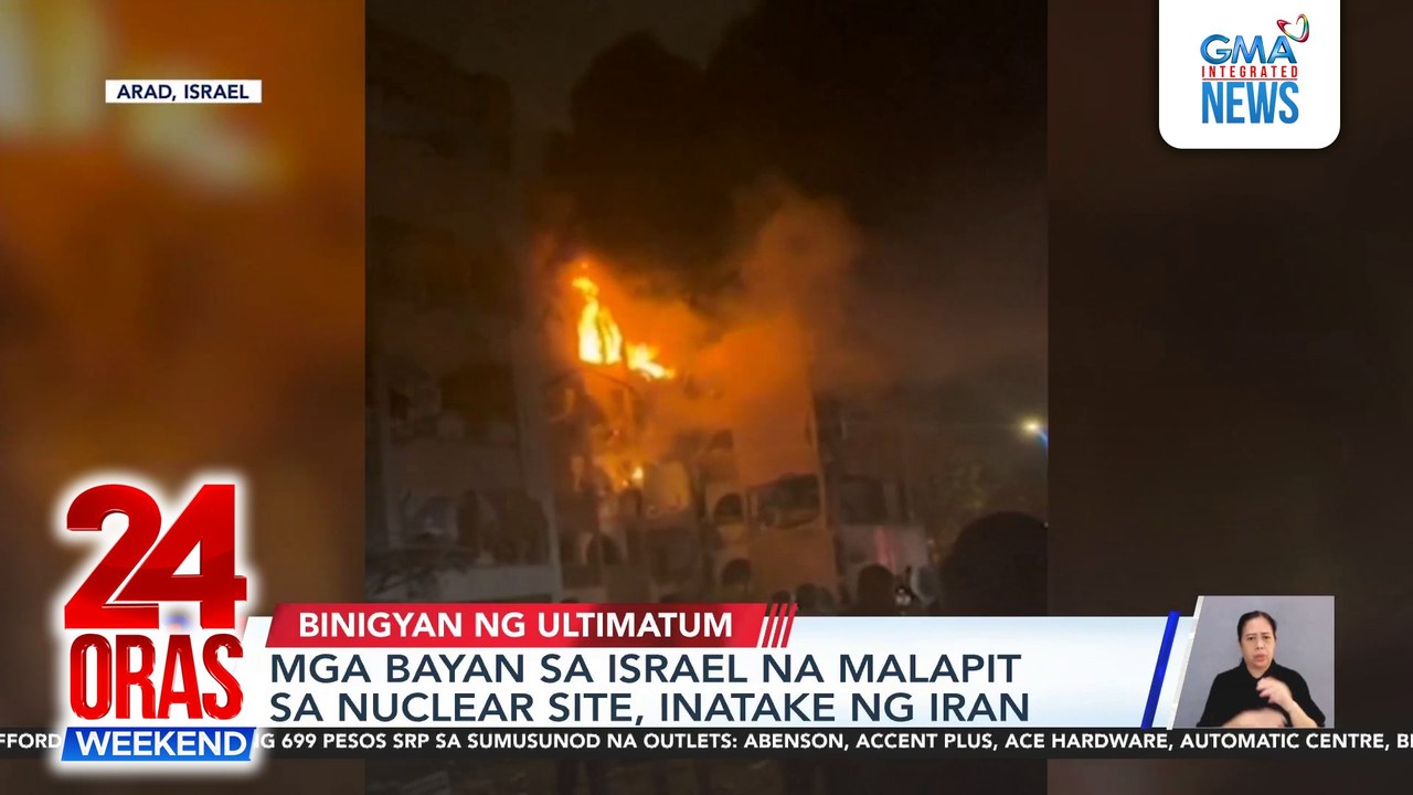 Iranian power plants pupulbusin kung 'di bubuksan ang Strait of Hormuz sa loob ng 48 oras—Trump | 24 Oras Weekend
