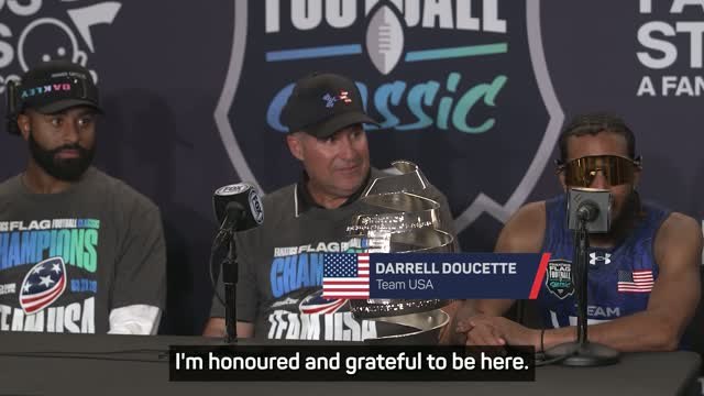 Team USA quarterback fights back tears after Fanatics Flag Football event