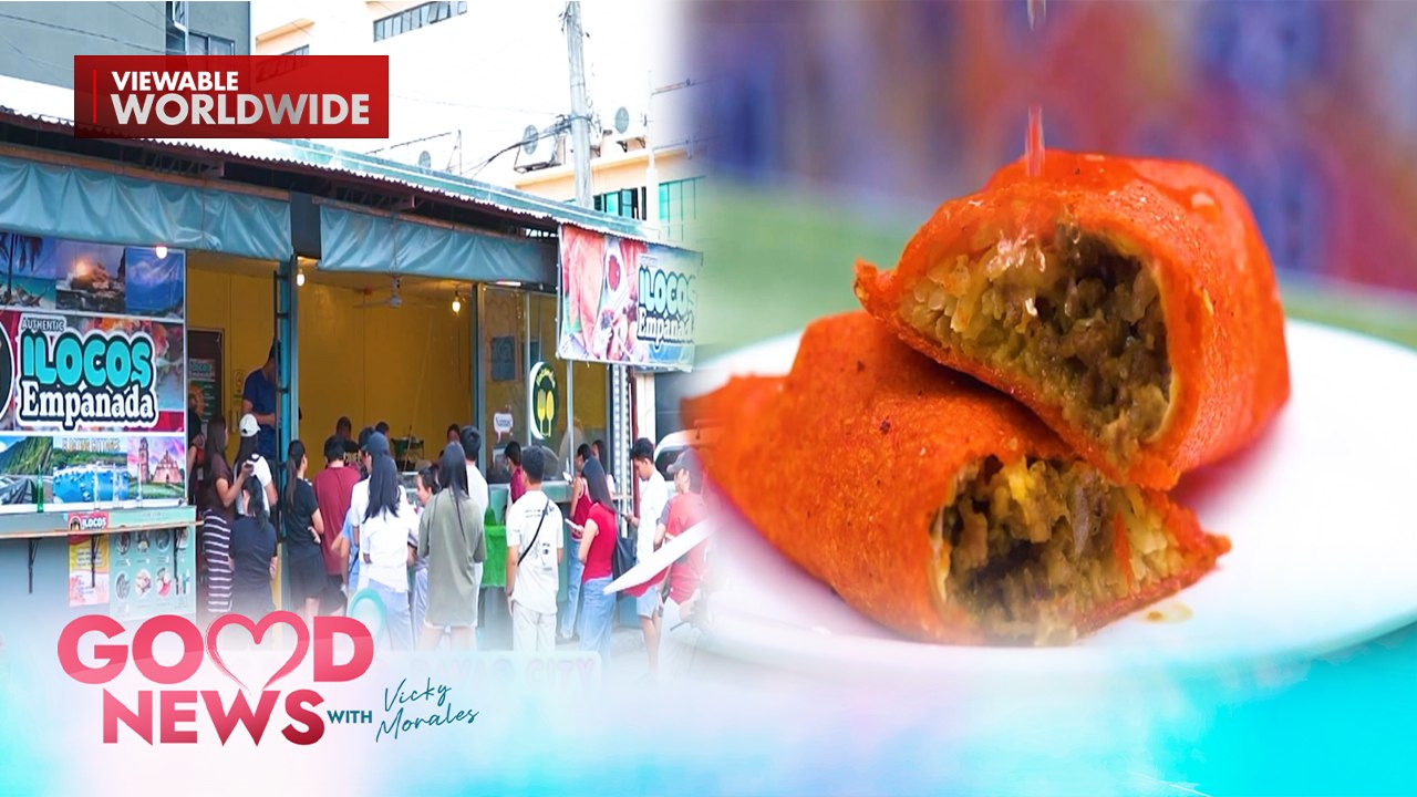 Negosyante sa Davao City, sumasakses dahil sa pagtitinda ng trending na Ilocos empanada | Good News