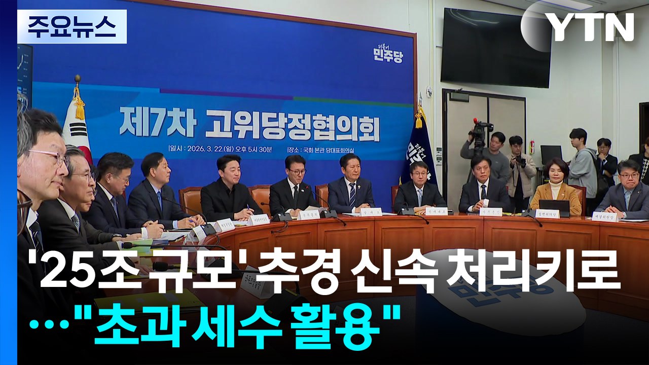 '25조 규모' 추경 신속 처리키로..."초과 세수 활용" / YTN