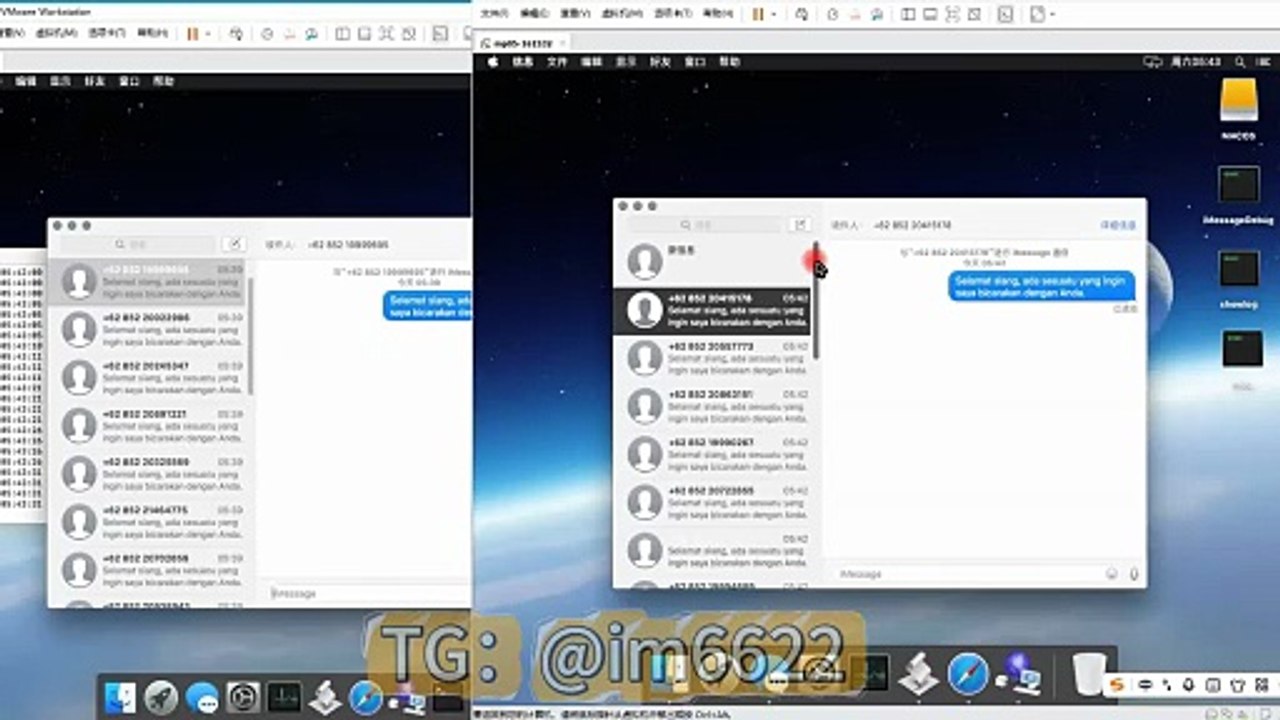 协议版iMessage群发系统，一台电脑有网络就可以运行，安装到您指定电脑【也可以云机】，群发落地后还可以精聊回复，这样有效防止泄露客户数据！搭建认准TG客服:@im6622
