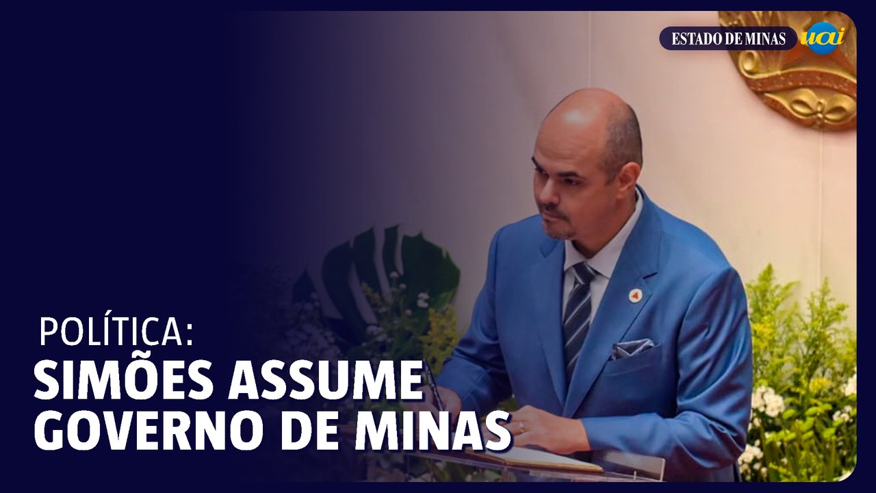 Mateus Simões assume governo de Minas, veja discurso