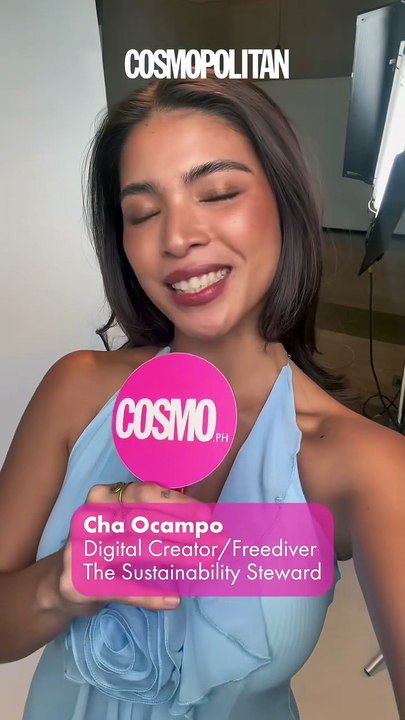 #CosmoWomenOfInfluence2026 awardee #ChaOcampo shares three tips to keep your beach trips fun AND planet-friendly 🏝️🌏