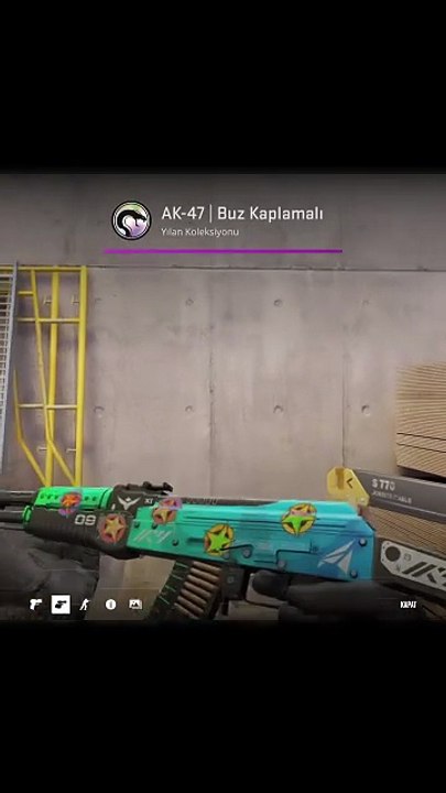 AK-47 Ice Coaled Star Craft | Cleanest CS2 Skin Craft 🔥