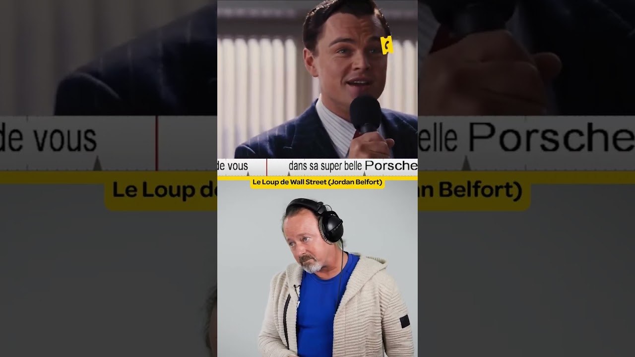 Damien Witecka à l’œuvre 🎬 Revivez le speech de Jordan Belfort dans Le Loup de Wall Street, doublé